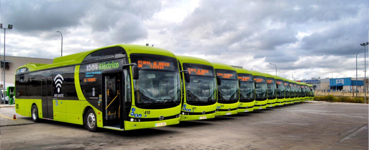 India con 5mil buses eléctricos no contaminantes