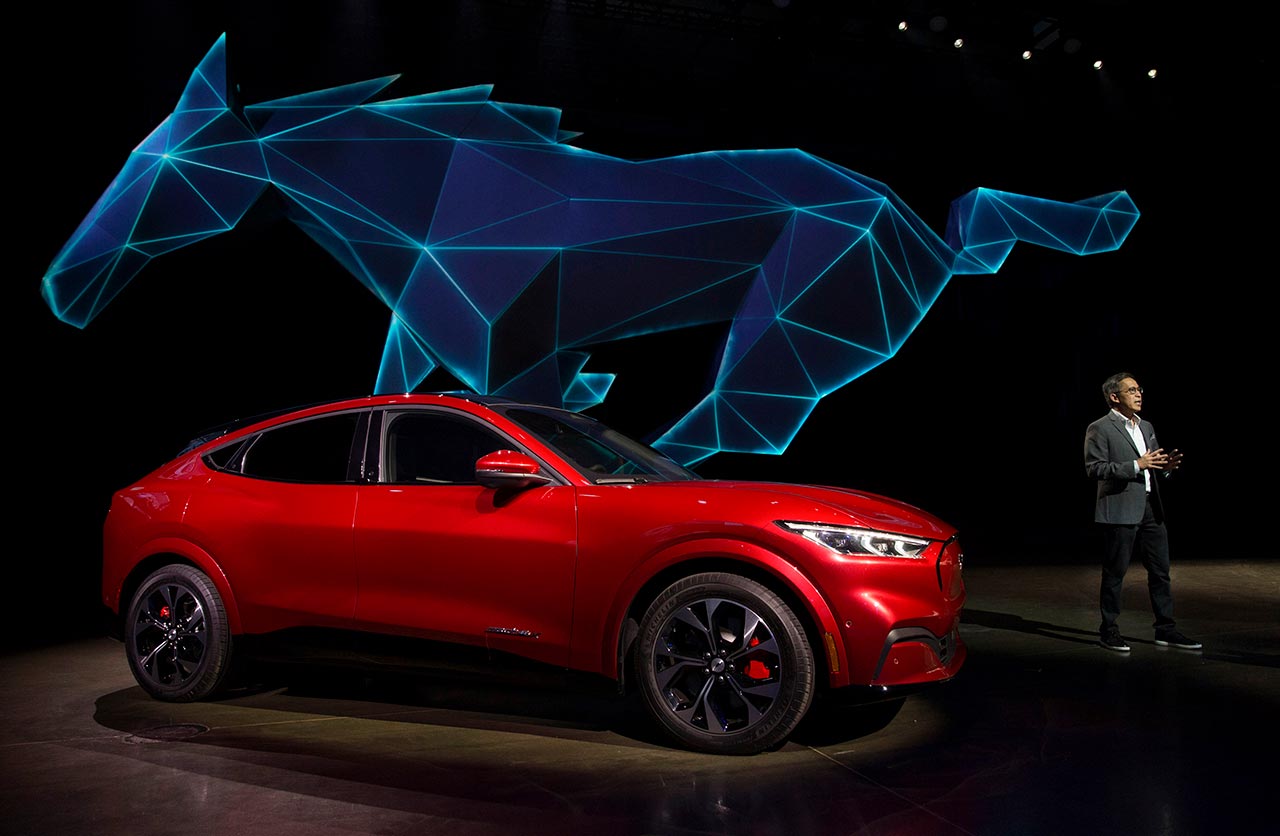 El nuevo auto eléctrico de Ford, El Mustang Mach-E