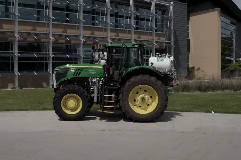 Es el primer tractor de la historia que funciona con amoníaco y no emite CO2