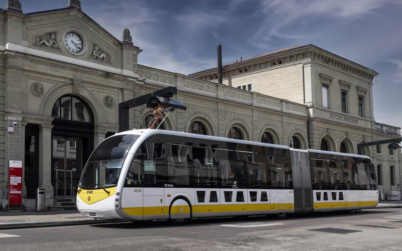 Autobuses eléctricos han recorrido más de 750.000 km en Suiza