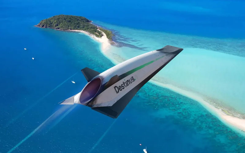 Este avión hipersónico de hidrógeno tarda 4 horas en volar de Europa a Australia