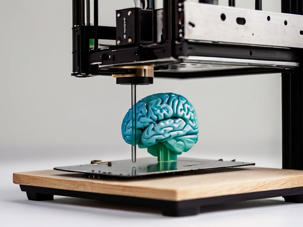 El primer tejido cerebral humano funcional impreso en 3D crece como el real