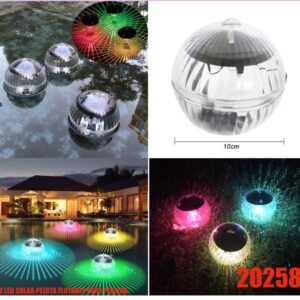 LUZ SOLAR PARA PISCINA