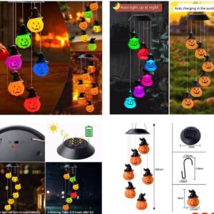 LUZ SOLAR COLGANTE DE CALABAZA