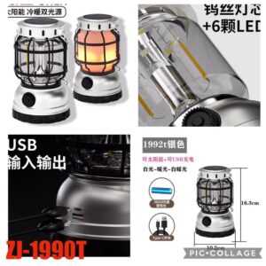 LINTERNA SOLAR CON PERILLA