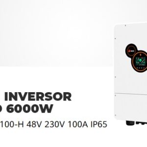 SOLAR INVERSOR HIBRIDO 6000W HESP4860S100-H 48V 230V 100A